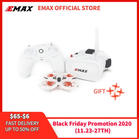 Official Emax EZpilot FPV Racing Drone Kit 5.8G Kid Toys With Camera Goggle 2~3S RTF Easy to Fly for Beginners Gifts ► Photo 1/6
