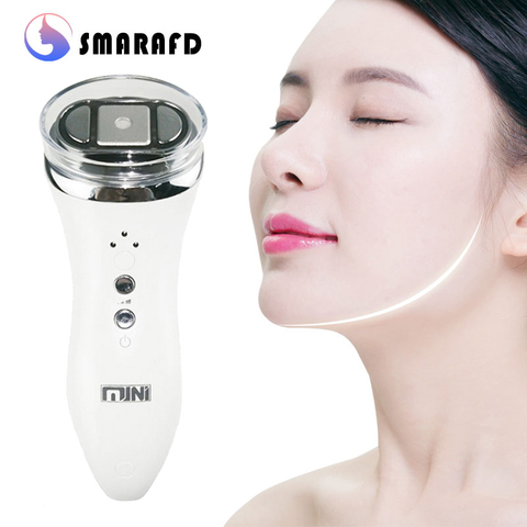 Ultrasonic Bipolar RF Radio Frequency Lifting Face Skin Care Massager Mini Hifu Anti Wrinkle Tightening Device LED Spa Beauty ► Photo 1/6