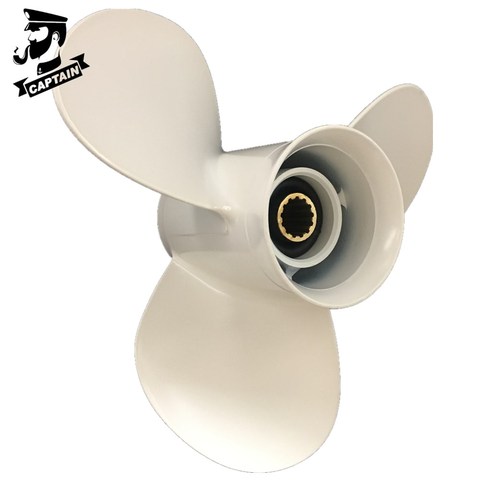 Captain Propeller 11 3/4x10-G Fit Yamaha Outboard Engine 25HP 40HP 48HP 55HP F40 F60 663-45954-01-EL ► Photo 1/5