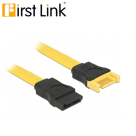 First link 6Gb/s SATA3 Serial ATA DATA Extension cable, SATA 7 pin for PC SATA 3.0 SATAIII 6Gbps Hard Drive Disk,SSD ► Photo 1/3