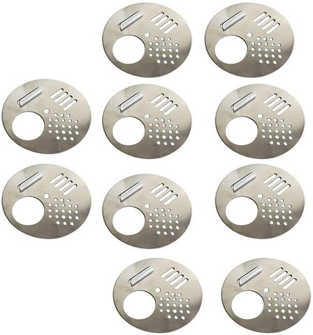 10Pcs Round Metal Beehive Box Door Entrance Gate Disc Stainless Steel Beekeeping Nest Equipment Prevent Anti-Escape Bees Tools ► Photo 1/5