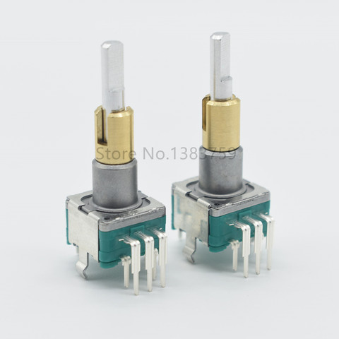 EC11EBB24C03 Dual axis encoder with switch 30 positioning number 15 pulse point handle 25mm ► Photo 1/6