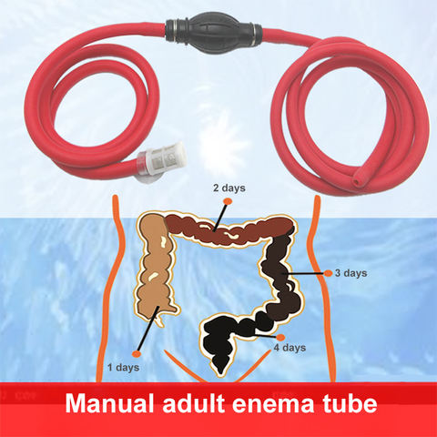 Modun Coffee Enema Shower For Bidet Cleaning Ass Enema Washing Shower Anus Cleaning With Hand Pump Anal Cleaner Bidet Enema Tube ► Photo 1/6