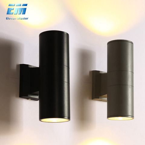 black gray up down outdoor wall light 6W 10W 20W 30W 36W porch garden waterproof home lighting outdoor ZBW0015 ► Photo 1/6