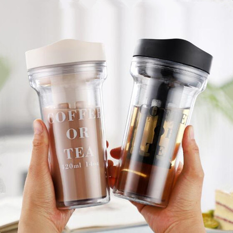 Cold Brew Coffee Maker Travel Bottle Coffee Mug Tumbler Cup with Filter Infuser Hand Drip Ice Drip Iced Dutch Coffee Pot Dripper ► Photo 1/6