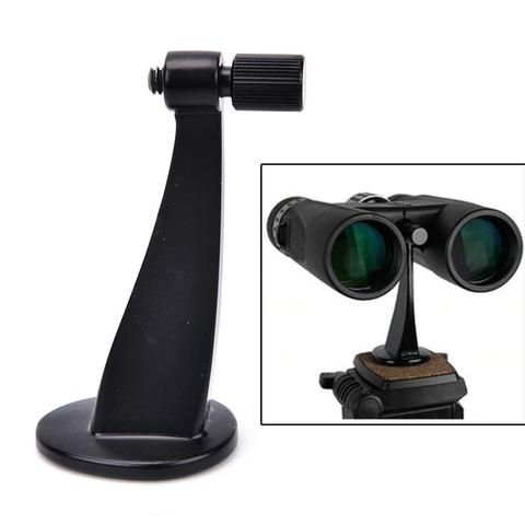 Metal Black Universal Binoculars Telescope Tripod Adapter Standard Fit Fits All Standards ► Photo 1/6