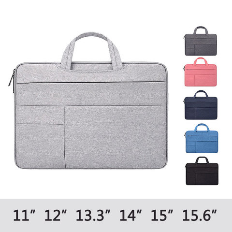 Laptop Sleeve Case Bag for Macbook Air 11 Air 13 Pro 13 Pro 15'' New Retina 12 13 15 Cover Notebook Handbag 14