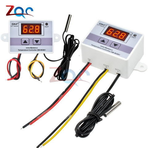 W3001 110V 220V 12V 24V Digital Temperature Controller Thermostat Thermoregulator Aquarium Incubator Water Heater Temp Regulator ► Photo 1/6