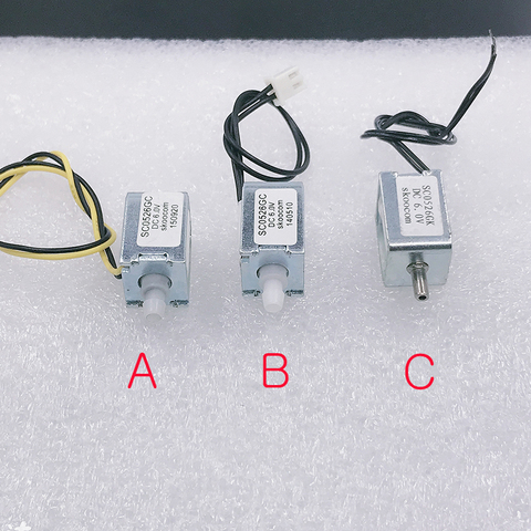 SC0526GC  N/C Normally Close  Valve ,SC0526GK N/O  Normally Open Valve DC 6V Micro Mini Electric DC Solenoid Air Valve ► Photo 1/5