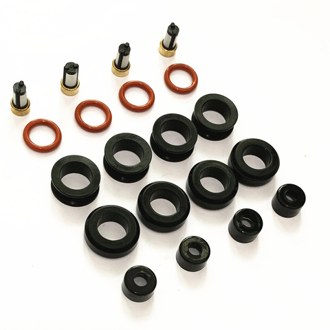 Hot Wholesale fuel injector repair kit For Parts#23250-22040 23209-22040 for Toyota Corolla Pontiac Matrix MR2 1.8 (AY-RK109) ► Photo 1/5