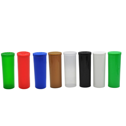 1 pc 60 Dram Plastic Storage Box Squeeze Pop  Bottles Vial Medical Herb Pill Box Container Airtight Herb/Spice Storage Case ► Photo 1/6