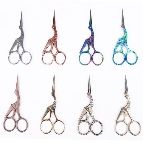 1pcs Colorful Stainless Steel Antique Scissors European Classic Craft Sewing Handicraft Scissor DIY Jewelry Tools ► Photo 1/6