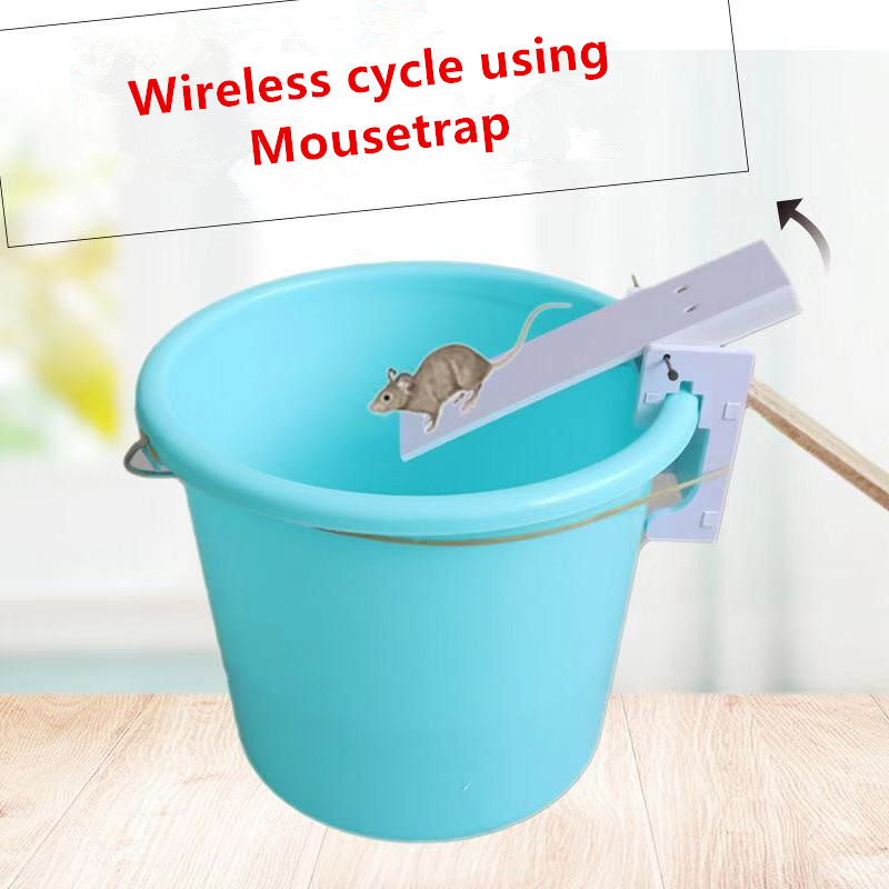 1pc Useful Log Roll Bucket Mice Trap Rolling Mouse Rat Stick Rodent Spin  Rotatable Mouse Catch Trap - Traps - AliExpress