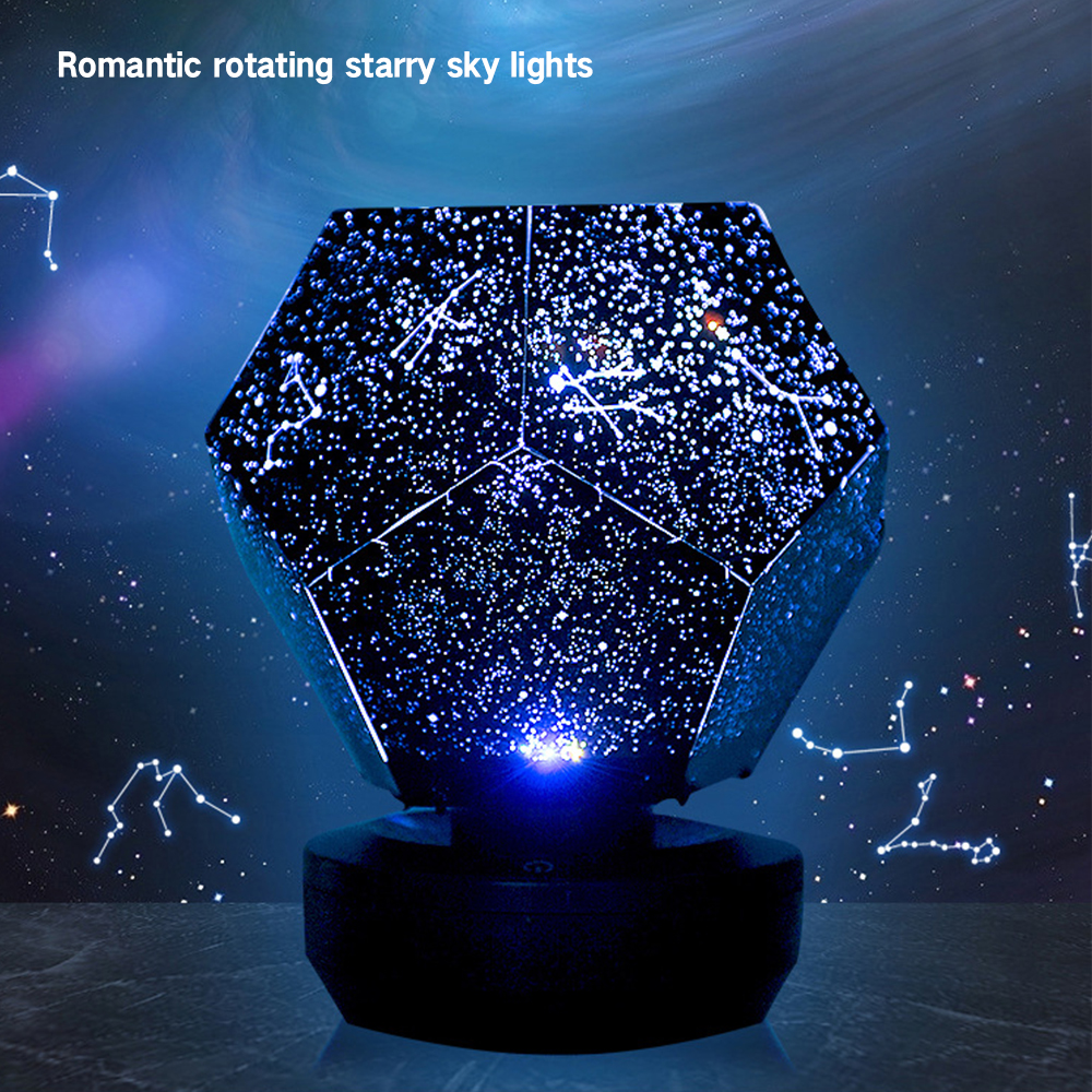 Romantic Astro Planetarium Star Projector Cosmos Sky Light Night Lamp Home 