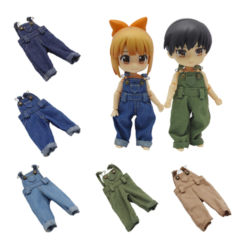 Obitsu 11 doll dress,overalls, clothes for OB11 Dolls Long pants ► Photo 1/6