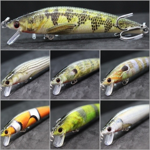 wLure 10g 10cm Lead Block Weight Transfer System Lifelike Painting Long Casting Upgraded Fishing Hooks Fishing Lure HM501 ► Photo 1/6