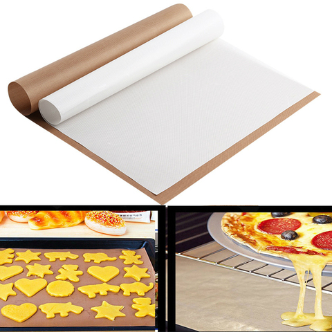 Kitchen Gadgets Accessories Reusable Non Stick Baking Paper Mat High Temperature Resistant Pastry Oilpaper Pad Kitchen Supplies ► Photo 1/6