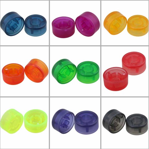 Electric Guitar Effects Parts Switch Pedal Cap Set of 10 Plastic ► Photo 1/1