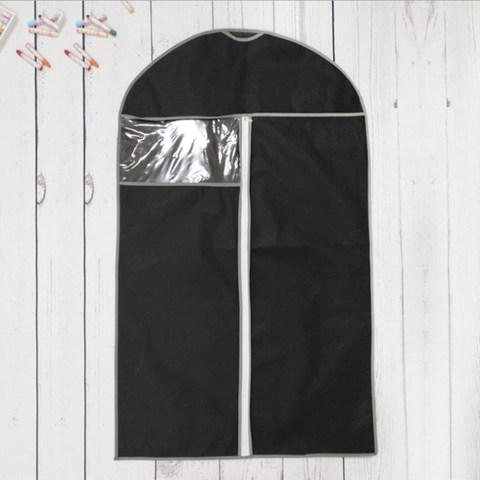 Non-woven Dust Cover  Bag Suit Suit Coat Men And Women Clothing Dust Cover Custom Clothes Dust Bag Hanging Clothes Bag ► Photo 1/6