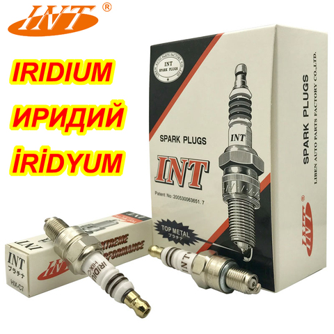 2PCS INT IRIDIUM spark plug HIX-C7 for BUJIA U22FSZU Z7G CR7HIX CR7HSA C7HSA CR7HGP IUF22 IUF20 J4520IUF22 9079322114 ► Photo 1/6