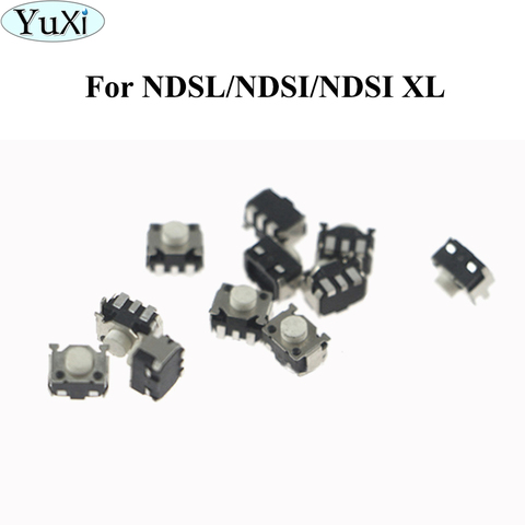 YuXi 2pcs Left Right Button Switch for Nintend DS Lite for NDSL for NDSi XL LL Replacement part L R Trigger button ► Photo 1/5
