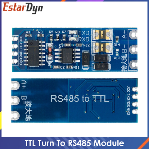 TTL Turn To RS485 Module Hardware Automatic Flow Control Module Serial UART Level Mutual Conversion Power Supply Module 3.3V 5V ► Photo 1/6