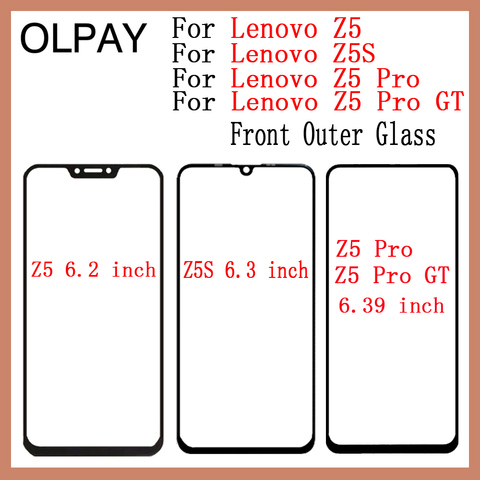 100% Original Touch Screen For Lenovo Z5 Z5S Z5 Pro Z5Pro GT LCD Panel Front Outer Glass Touch Screen Panel Replacement Parts ► Photo 1/3