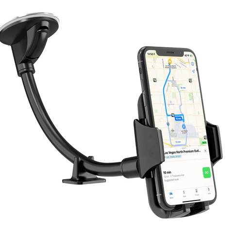 XMXCZKJ Windshield Car Phone Mount Universal Cell Phone Holder Car Long Arm Holder for iPhone Xs Max ► Photo 1/6