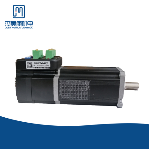 JMC Servo Motor With Brake Permanent Magnet Small Machine 3000Rpm Communication Speed: 9.6Kbps V605 Version IHSV60-30-40-48-SC ► Photo 1/3