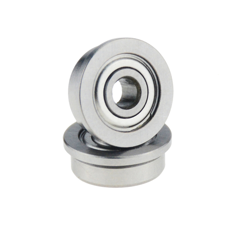 10pcs F623ZZ 3*10*4mm pulley bearing guide wheel flange bushing ball F624ZZ F625ZZ F686ZZ F688ZZ F696ZZ F608ZZ F6000ZZ 3dprinter ► Photo 1/6