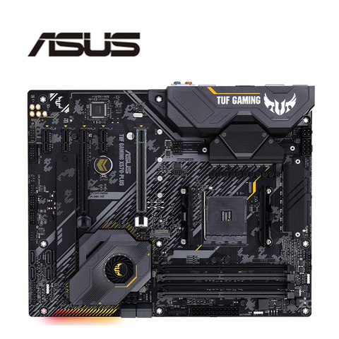 Used For ASUS TUF GAMING X570-PLUS Motherboard Socket AM4 For AMD X570M X570 Original Desktop PCI-E 4.0 m.2 sata3 Mainboard ► Photo 1/3