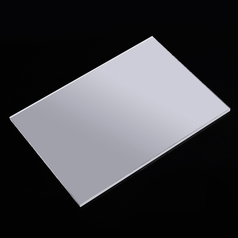 2/3/4mm Thickness Clear Plastic Acrylic Perspex PC Acrylic Glass Sheet Plexiglass board For DIY Custom Cutting Panel Craft Tool ► Photo 1/6
