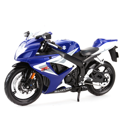 Maisto 1:12 Suzuki GSX-R750 Die Cast Vehicles Collectible Hobbies Motorcycle Model Toys ► Photo 1/6