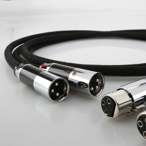 High Quality HI-End 48B HIFI Silver Plating XLR Plug interconnect audio cable ► Photo 1/6