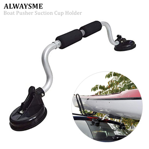 ALWAYSME Boat Pusher Suction Cup Holder,Suction Boat Roller Load Assist For Mounting Kayaks And Canoes To Car Tops ► Photo 1/6