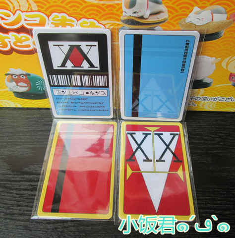 Anime Hunter X Hunter Costume Props License Card GING FREECSS