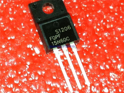 10pcs/lot FQPF15N60C 15N60 TO-220F In Stock ► Photo 1/1