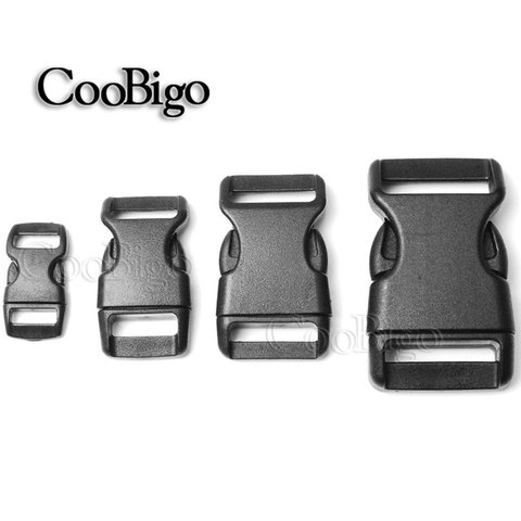 10pcs Pet Collar Animal Backpack Plastic Side Release Buckle Paracord Bracelet Buckle Luggage Accessories 10mm 15mm 20mm 25mm ► Photo 1/6