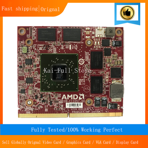 HD6770M HD 6770M M5950 216-0810001 DDR5 1GB MXM A VGA Video Graphic Card For Dell M4600 M5950 6700M CN-0P4R8T Fully Tested ► Photo 1/2