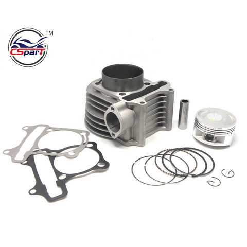 180cc 61mm GY6 Cylinder kit Big Bore High Performance  125cc 150cc   Scooter ATV Go Karts Moped ► Photo 1/5