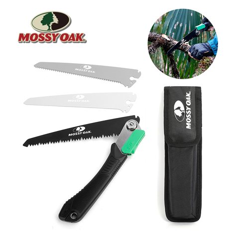 Mossy Oak 3 in 1 Camping Foldable Saw Garden Folding Saw for Woodworking Serra GardeningTool ► Photo 1/6