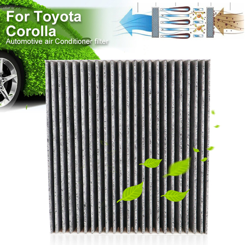 Car Pollen Cabin Air Filter 87139-YZZ08 87139-30070 87139-07010 For Toyota Auris Avensis Camry Corolla Hilux RAV4 Prius Yaris ► Photo 1/6