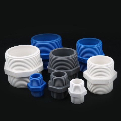 1/2“ 3/4” 1“ Male Thread PVC Connector PVC Pipe Adapter Garden Irrigation Watering Fittings Plumbing Accessories ► Photo 1/6