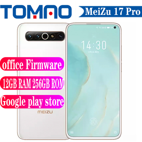 Meizu 17 Pro 8GB 12GB RAM 128GB 256GB ROM 5G Smartphone octa core snapdragon 865 64.0MP 90Hz 6.6