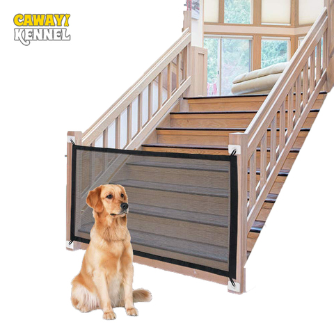 Dog accessories, pet fence, household dog isolation door, portable folding dog barrier safety protection fence ► Photo 1/6