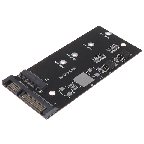 New Upgraded Kit for SATA revision I/II/III (1.5/3.0/6.0 Gbps) M.2 NVME SSD Convert Adapter Card NVME/AHCI SSD ► Photo 1/6