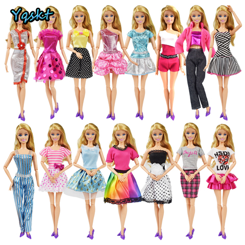 Fashion Party High Quality Doll Clothes Dress Accessories Best Gift Girl Toys Elegant Pants Skirt for Barbie Doll Accessories ► Photo 1/6