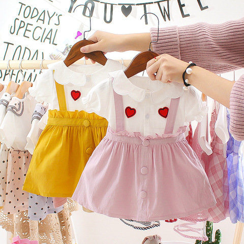 2022 New Summer Cotton Baby Girls Cartoon Short Sleeves Dress Children's  Clothing Kids Princess Dresses Casual Clothes 0-2 Years - Price history &  Review | AliExpress Seller - LOLBABY Online Store 