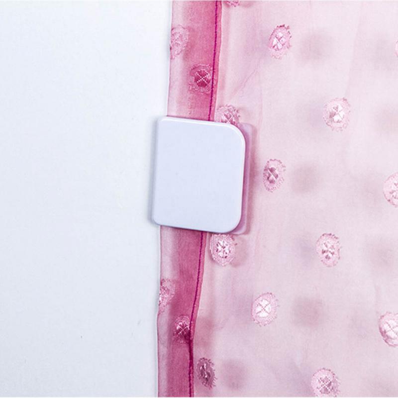 2Pcs Shower Curtain Clips Anti Splash Spill Stop Water Leaking Guard Bathroom 