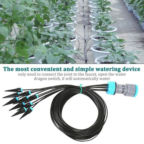 10Pcs Drip Irrigation Kit Plant Watering System Adjustable Micro Irrigation Water-Saving System For Garden Greenhouse Pot Plants ► Photo 1/6